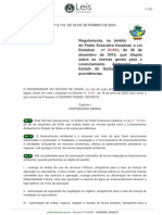 Decreto 9710 2020 Goias GO