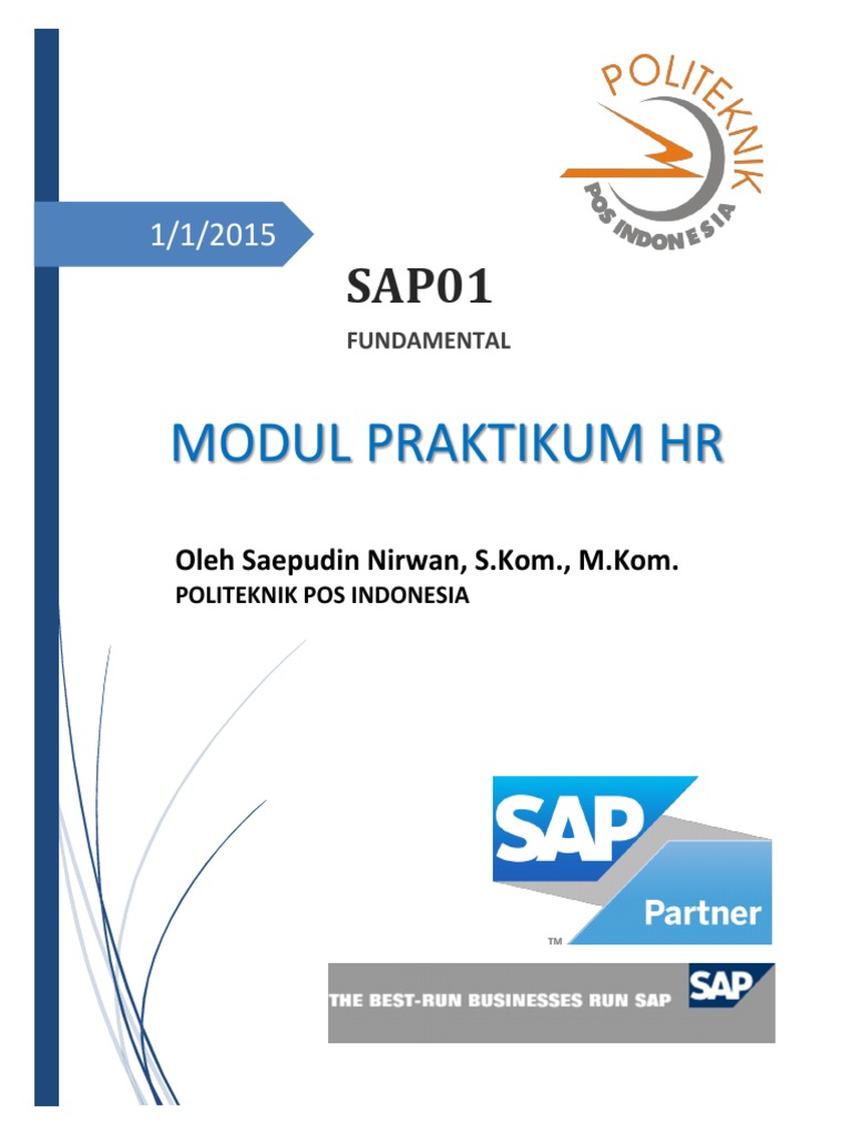 Modul HR Sap01 | PDF
