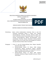 Permenkes Nomor 14-2021 Tentang Standar Kegiatan Usaha Dan Produk