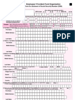 SSN India FORM