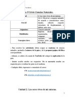 1°básico - Ciencias Naturales - N°10