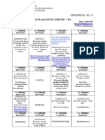 Programacion Del Semtres 2021 II