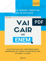 O que cairá no ENEM 2020: estrutura, correção e assuntos mais cobrados