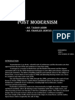 Humanities Post Modernism PDF-1