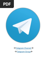 Telegram Channel Telegram Group