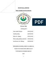 Proposal Kewirausahaan Kel. 2