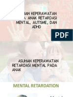 Asuhan Keperawatan Pada Anak Retardasi Mental Autisme