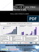 Marketing of Electric Vehicles: Tesla and Other Players