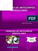 Pesquisa de Anticorpos Irregulares: Daniele Idalino Janebro