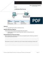 14. Performing a Wireless Site Survey