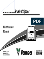BC1000XL Brush Chipper: Maintenance Manual