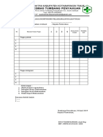 Contoh Form Penilaian Pelaksanaan Uraian Tugas