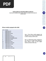 Quick Guide For Activating Esim On Iphones