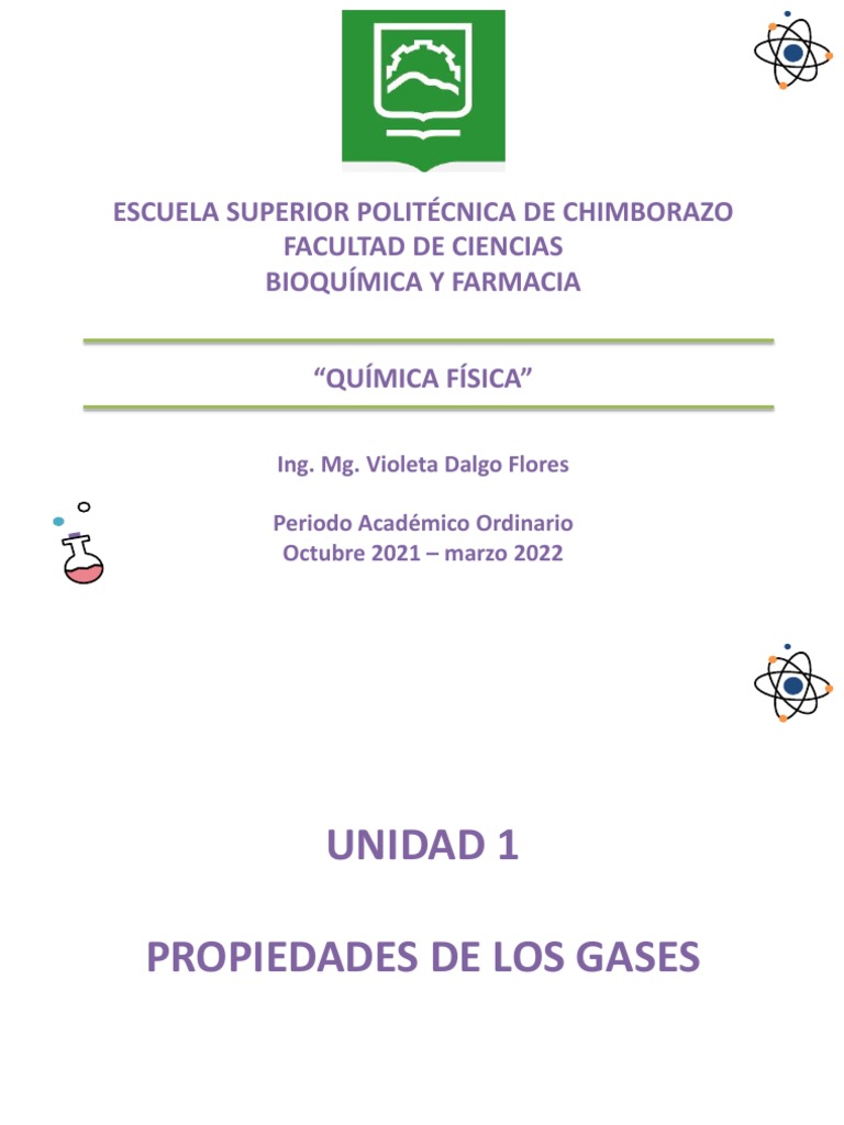 Propiedades y Leyes de los Gases | PDF | Gases | Mole (Unidad)