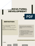 Agricultural Development