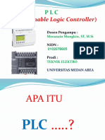 (Programmable Logic Controller) : Dosen Pengampu