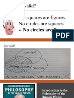 Valid or Invalid?: All Squares Are Figures. No Circles Are Squares