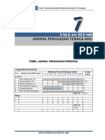 G - Jadwal Penugasan Tenaga Ahli