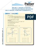 X - R1 - Ecuaciones de 1° Grado, Función Lineal