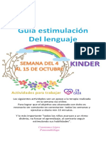 Guia Kinder 4 Al 15 Oct