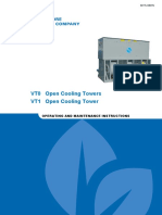 VT0 Open Cooling Towers VT1 Open Cooling Tower: Operating and Maintenance Instructions