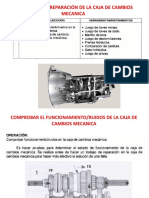 Diagnostico y Reparacion de La Caja de Cambios