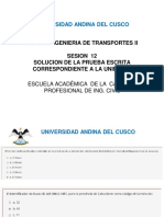 Sesion 12 Solucion Examen Unidad 2.2020.II - Ing.transp - II