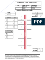 Enterprise Excellence Form: Hydraulic Fishing Jar Tally Sheet