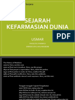 Sejarah Kefarmasian