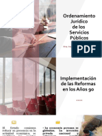 Ordenamiento Jurídico de los Servicios Públicos