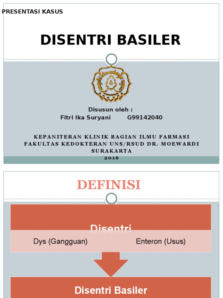 Disentri Basiller | PDF