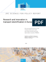 R&I in Transport Electrification EU