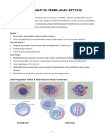 Praktikum Mitosis Dan Gametogenesis