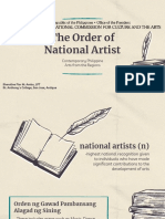 National Artists Literature