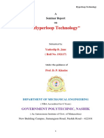 "Hyperloop Technology": Government Polytechnic, Nashik