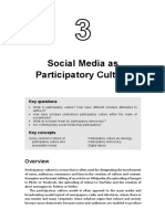 Social Media As Participatory Culture: Key Questions