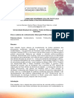 O Neoliberalismo Nos Governos Collor FHC e Lula Reflexos para A Política Educacional