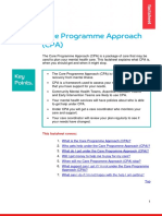 Care Programme Approach (CPA) : This Factsheet Covers