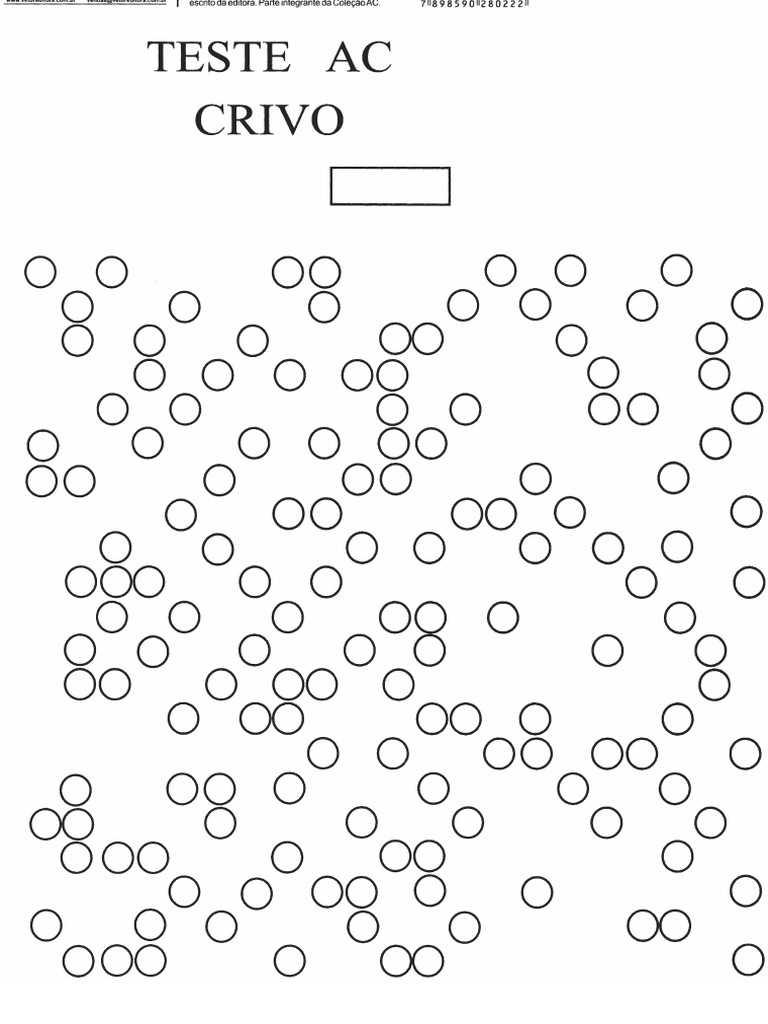 Crivo TESTE AC | PDF