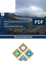 Inducción Especifica - Proyectos 2021