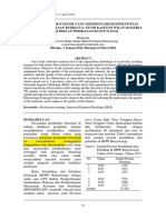 Madyunin - ANALISIS FAKTOR-FAKTOR YANG MEMPENGARUHI EFEKTIVITAS PELATIHAN PERIKANAN BUDIDAYA DI WILAYAH KERJA BALAI DIKLAT PERIKANAN BANYUWANG