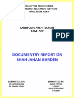 Doc on Shah Jahan Garden- 1900467