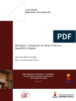 TFG Modelado y simulaciÃ³n de SmartGrid con OpenDSS y Matlab. JUAN PABLO CLARO BÃ_EZ