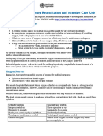 Emergency ICU Package for Resuscitation