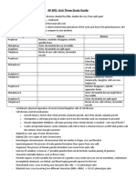 AP BIO Unit Three Study Guide Key Concepts