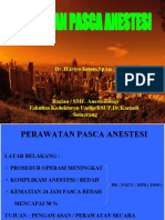 Perawatan Pasca Anestesi