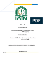 Assessing Egypt's School Evaluation Systems Before and During COVID-19