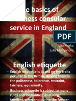 The Basics of Business Consular Service in England: To Created