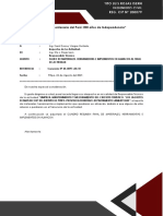 Informe final de materiales y herramientas en almacén