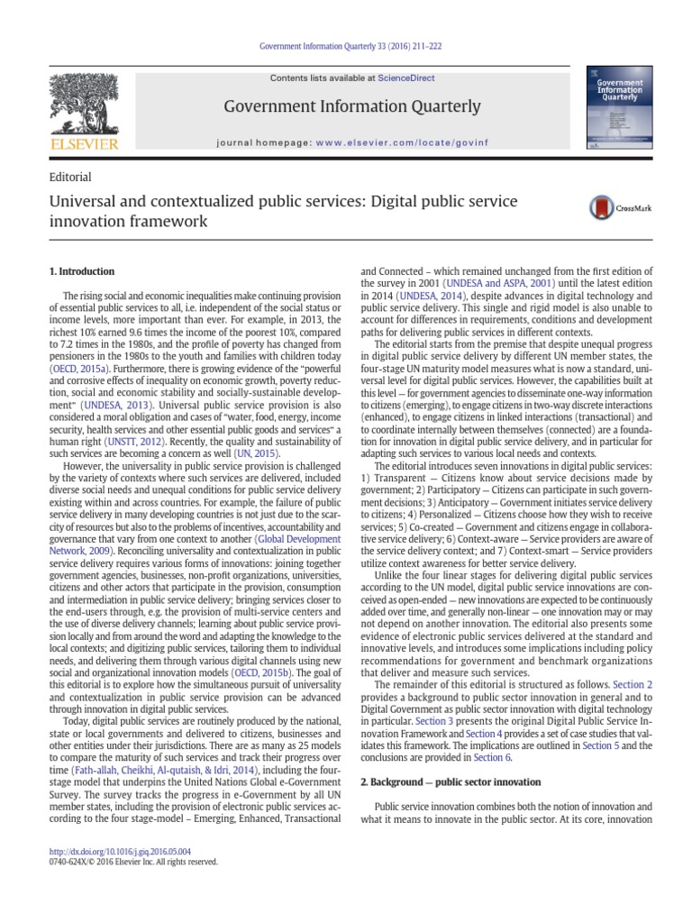 Government Information Quarterly Articles – QPZO